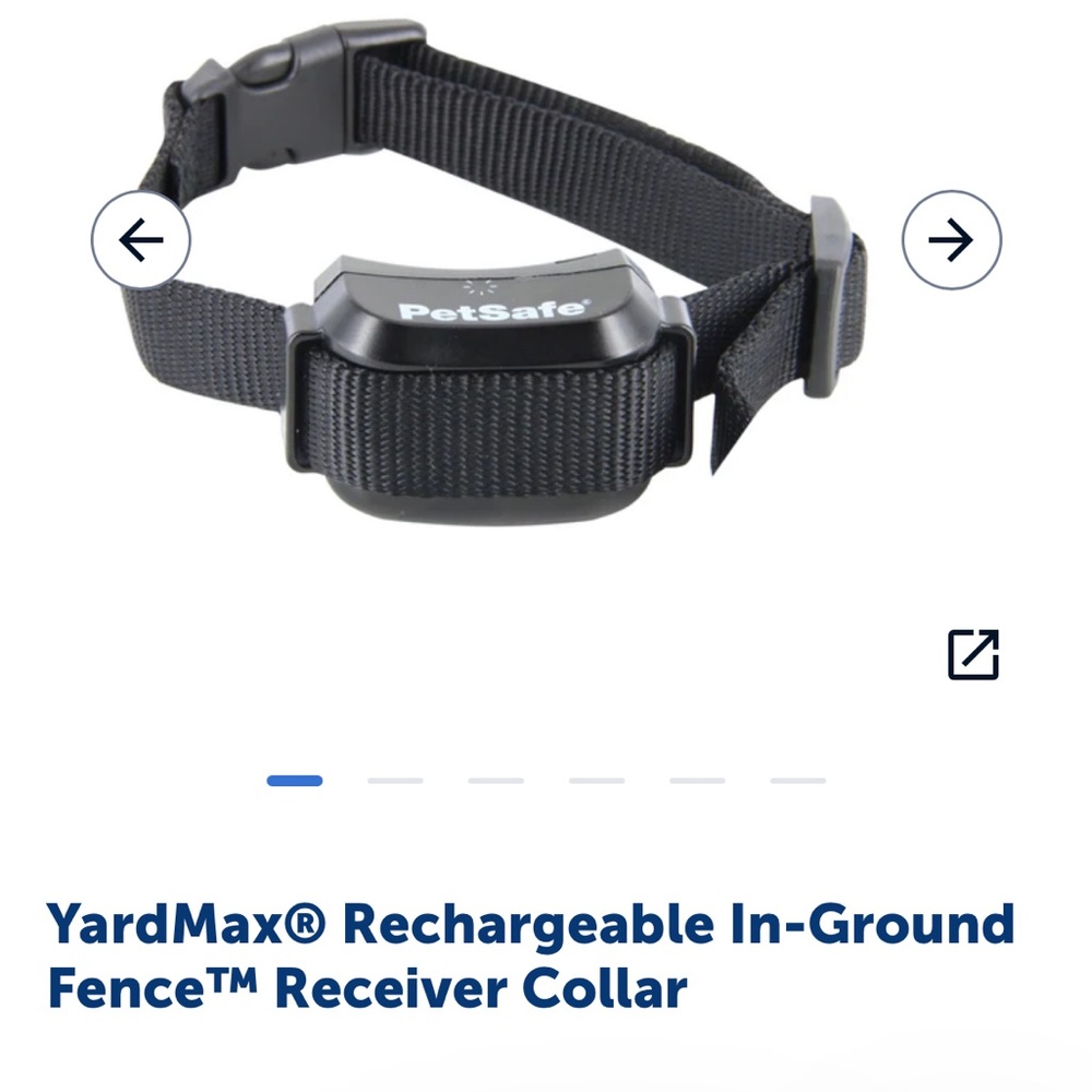 PetSafe Black Adjustable Collar